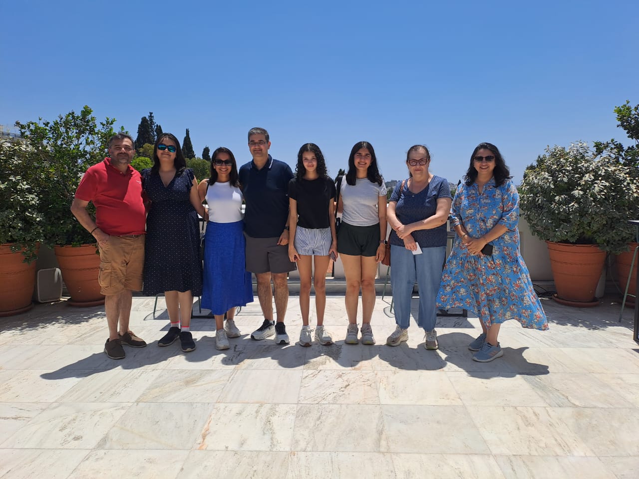 Athens with Ambassador Aliki Koutsomitopoulou